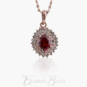 Elegant Red Necklace